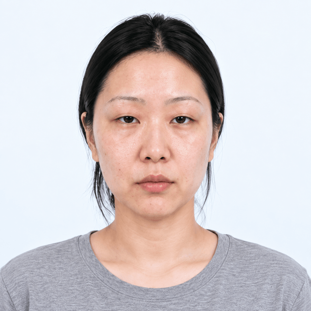 AI変換前の人物